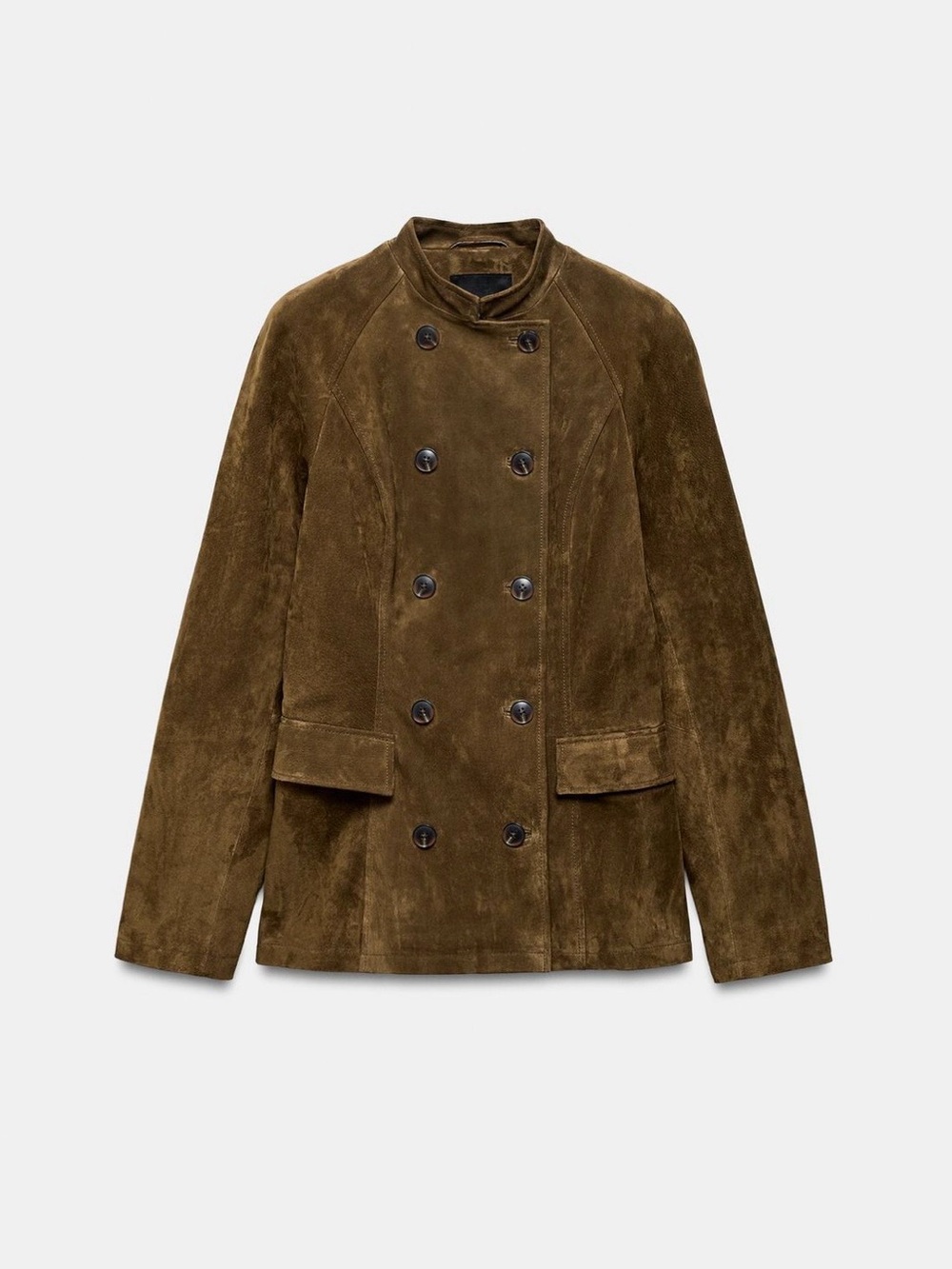 Zara Suede Fitted jacket - Picture 2 of 4